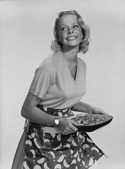Woman Holding Casserole