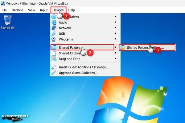 Adding Shared Folders