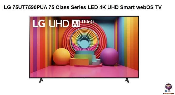 LG 75UT7590PUA 75 Class Series LED 4K UHD Smart webOS TV User Guide