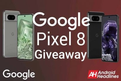 Featured image for Updated Winner Picked:  Enter to Win a Google Pixel 8 with Android Headlines – US Giveaway