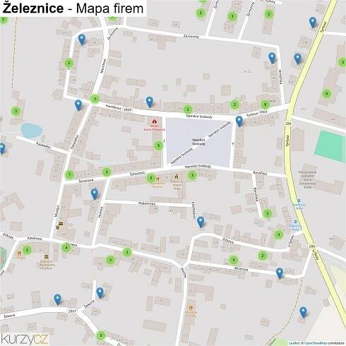Železnice - mapy | Kurzy.cz