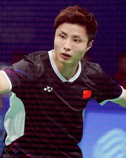 China's top seed Shi sets up All England semi-final with compatriot Li