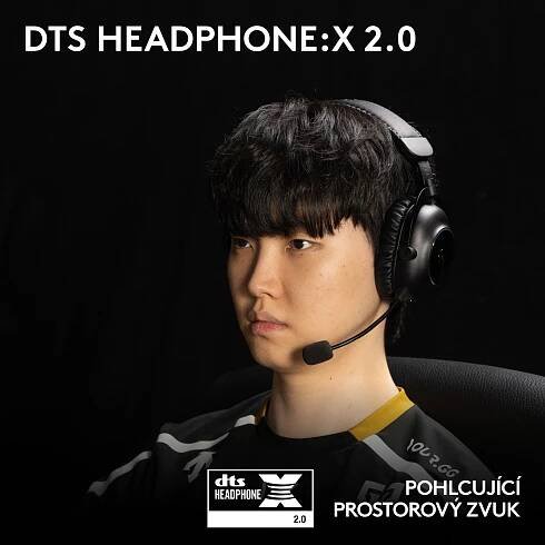 Logitech G PRO X 2 LIGHTSPEED Gaming Headset, bílá