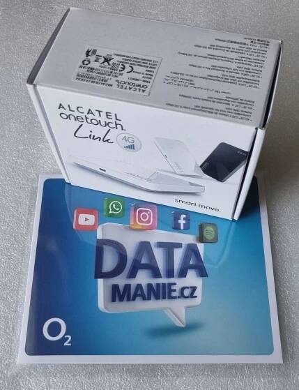 ALCATEL OT Y858V LINK CAT4 (LTE MODEM) + SIM O2 + SIM T-mobile