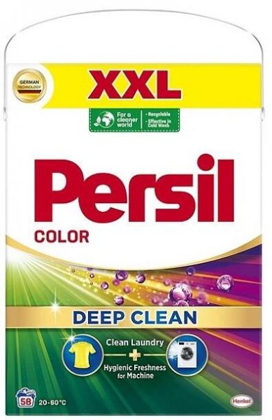 Persil prací prášek Color 58 praní, 3,48 kg