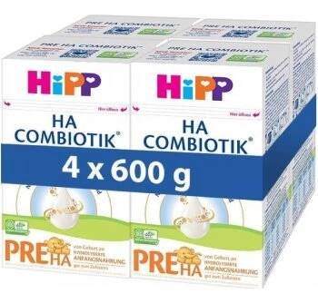Počáteční mléčná koj. výživa HA 1 Combiotik 4 x Značka Hipp