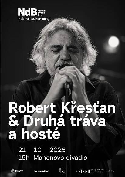 Robert Křesťan & Druhá tráva a hosté - Národní divadlo Brno