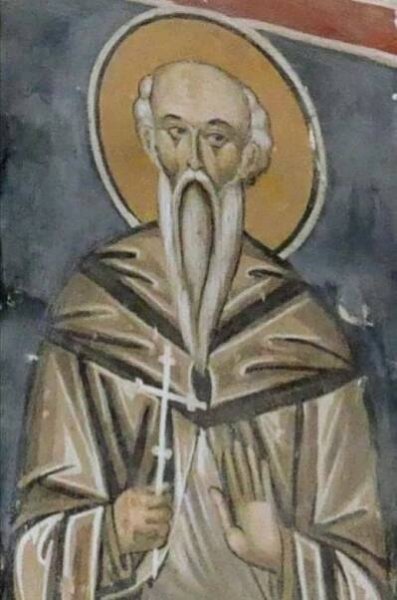Soubor:Peter the Iberian, Jerusalem fresco.jpg