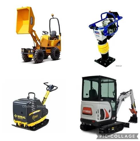 Pujčovna minibagru a stavebni techniku - Broumov - Bazar