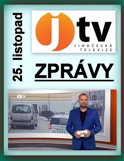 JIHOČESKÁ TELEVIZE: Zprávy 25. listopadu 2018 (video)Za krásnější Vimperk