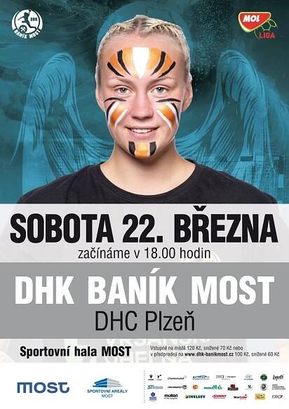 DHK Baník Most x DHC Plzeň, 22. 3. 2025 od 18:00 hod. - Kalendář akcí - Sportovní areály Most