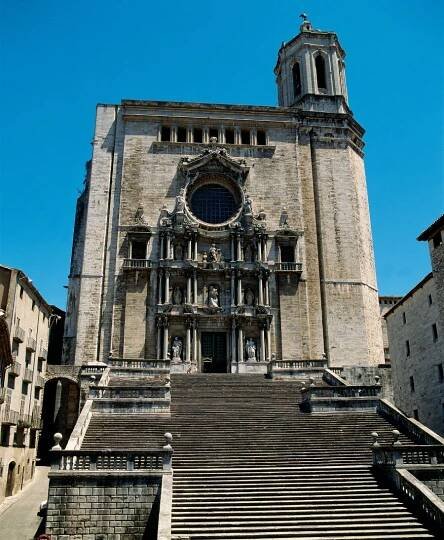 Girona katedrála Santa María, zdroj: Zuzana Churanová