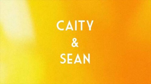 Caity & Sean - Teaser - Widescreen