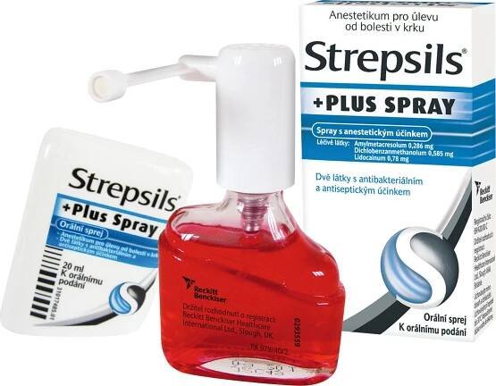 Reckitt Benckiser Strepsils Plus Spray 20 ml
