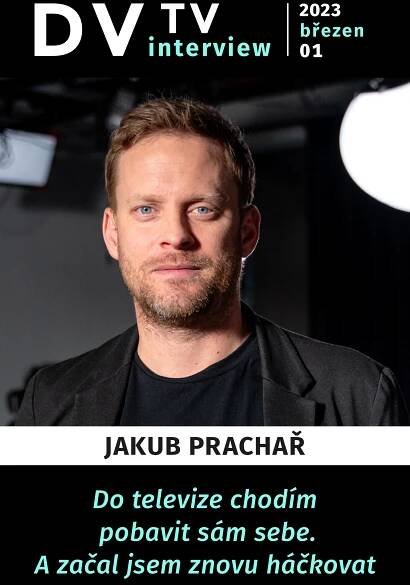 Jakub Prachař: Do televize chodím pobavit sám sebe. A začal jsem znovu háčkovat