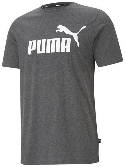  Pánské triko PUMA ESS HEATHER TEE 586736-01 BLACK 