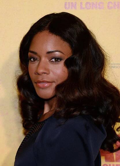 Naomie Harris, who plays Mandela's wife Winnie, poses during a photocall before a preview of the film &quot;Mandela, long walk to freedom&quot;, on December 2, 2013, at the UNESCO headquarters in Paris