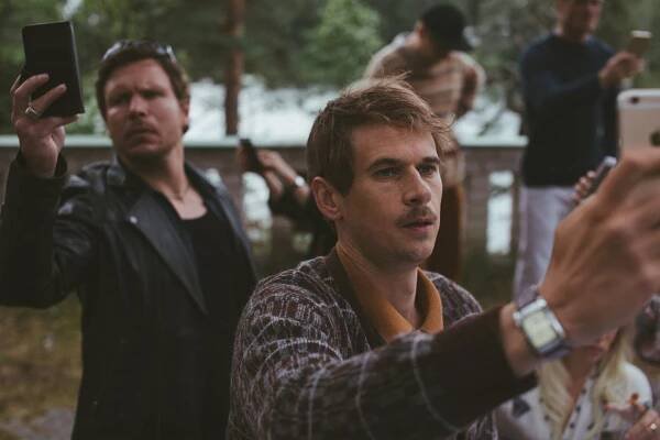 Víkend na chatě - Z filmu - Eero Milonoff, Samuli Niittymäki