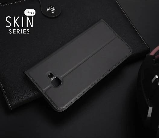 Dux Ducis Skin Pro flipové pouzdro pro Samsung Galaxy J4 Plus - šedé