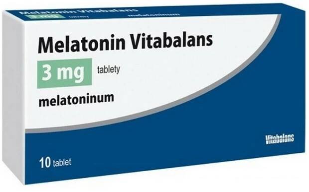 Melatonin Vitabalans 3mg neobalené tablety 10ks