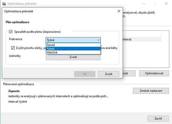 Jak na defragmentaci pevného disku