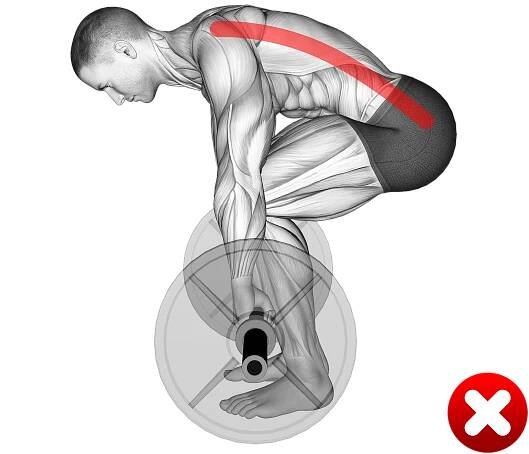 deadlift rounding back