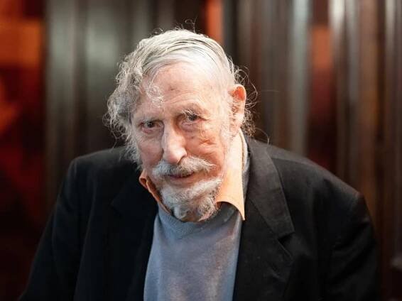 Der 101-jährige Autor, Drehbuchautor und Fernsehjournalist Georg Stefan Troller.