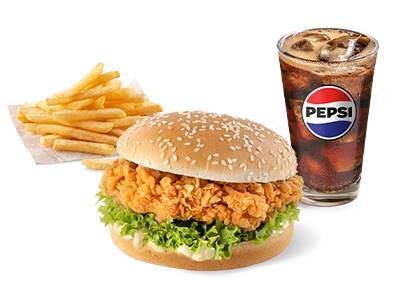 Zinger Menu - cena, propagace, dodávka