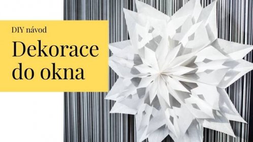 Efektní vánoční dekorace do okna za pár korun: Dva tipy, jak si ji můžete vyrobit