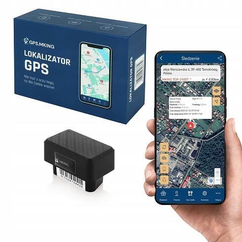 GPS lokátor GSM OBD Odposlech Sledování auta Auto Tracker MK08