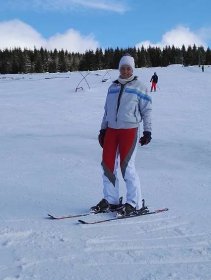 Jak jsem se naučila lyžovat