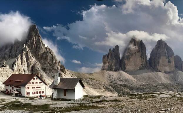 migliore vista Tre Cime di Lavaredo lato nord