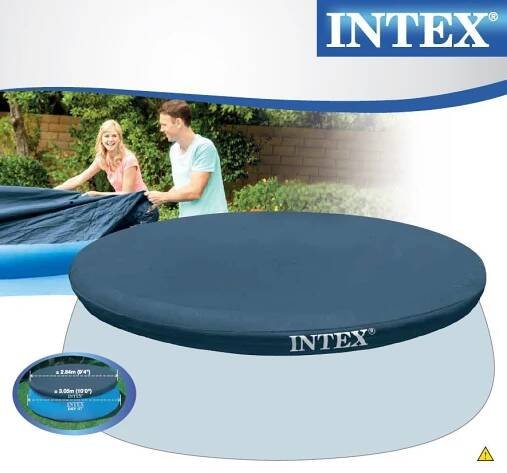 Krycí plachta na bazén INTEX průměru 3,05m - lehká | BazenyShop.cz