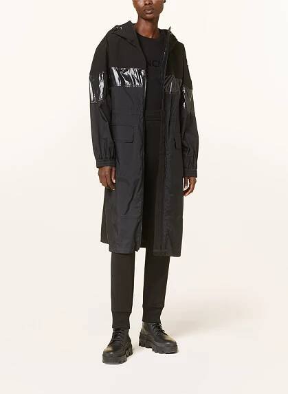 MONCLER Parka ELORN ČERNÁ