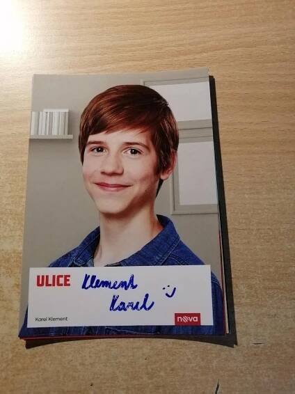 SERIÁLOVÁ KARTA Z ULICE - KAREL KLEMENT