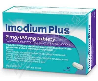 Imodium Plus 2mg/125mg tbl.nob.12 I