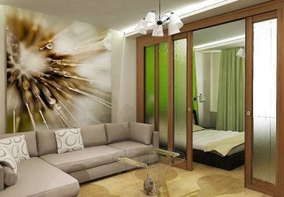 Design obývacího pokoje-ložnice o rozloze 20 m2. m (59 fotografií): design interiéru v jedné místnosti, moderní nápady 2021
