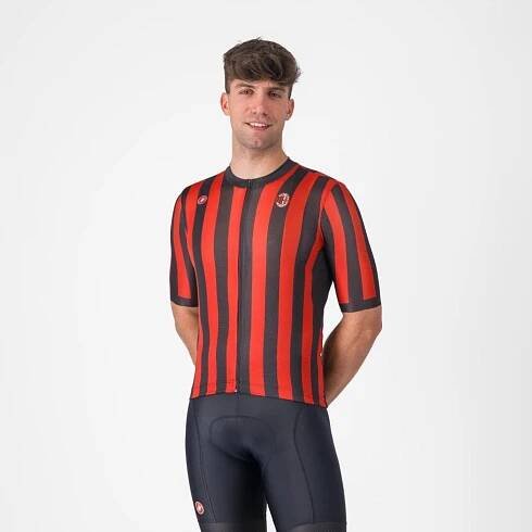 Produktbild von Castelli AC Milan Competizione 3 Kurzarmtrikot Herren - home red/black 001