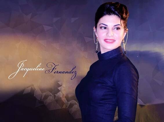 Jacqueline Fernandez stuns in a golden drape