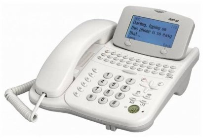TELEFON MAXIMOBIL GSM stolní telefon Jablotron GDP-02 "Grand", bílý