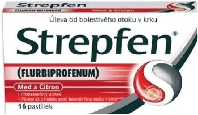 Pastilky proti bolesti v krku Strepfen v akci levně | Kupi.cz