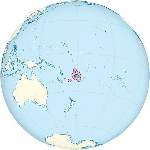 Karte von Johnston-Atoll