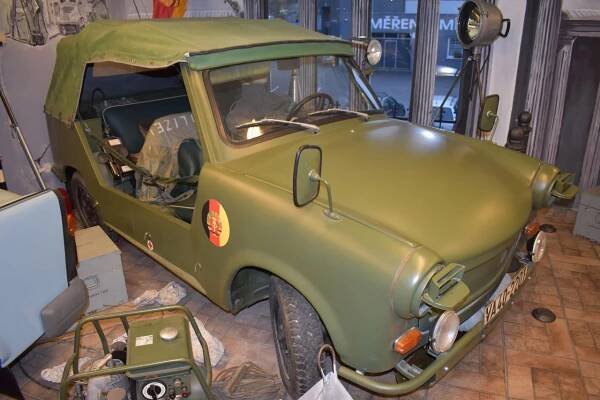 Trabant muzeum Motol. Foto: Vlastimil Kučera