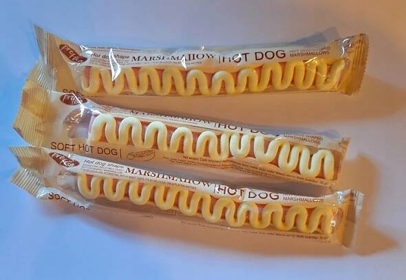 Pěna Hot Dog Marshmallow 30 g, sada 3 ks x 30 g