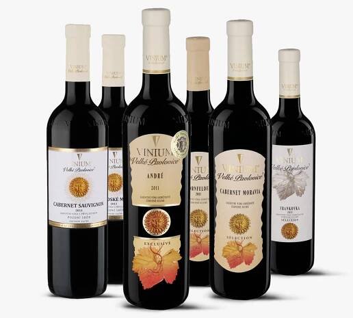 MIX Archivních vín z vinařství VINIUM Velké Pavlovice