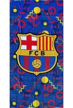 Plážový ručník FC Barcelona 140 cm, mikrovlákno