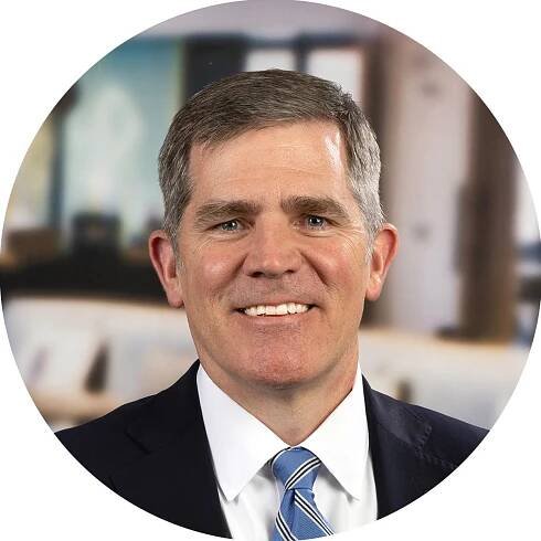Photographic portrait of Mike Johnson