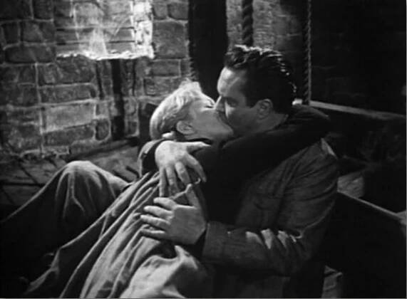 Jan Sterling and Edmond O'Brien in 1984 (1956)