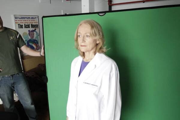 Actress Rosemary Dunsmore, Green Screen Shooting | Guidestones Web Series