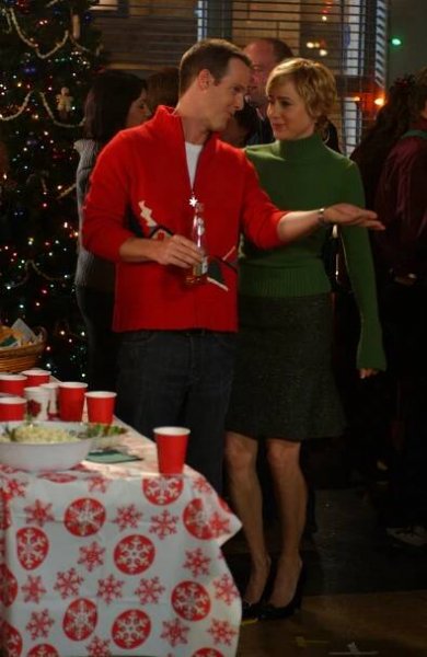 Můj přítel Monk - Pan Monk a tajný Santa - Z filmu - Jason Gray-Stanford, Traylor Howard